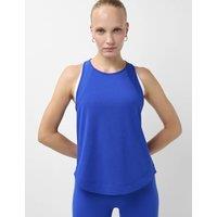 Sweaty Betty Breathe Easy Mesh Racer Back Running Vest Medium Blue