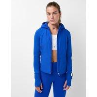 Sweaty Betty Runner's High Hooded Running Jacket Medium Blue