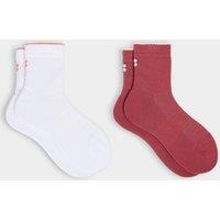Sweaty Betty 2 Pack Crew Running Trainer Socks Purple Mix