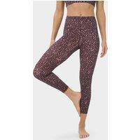 Sweaty Betty Ultimate Studio Animal 7/8 Yoga Leggings Brown Mix