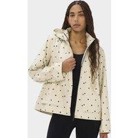 Sweaty Betty Motion Waterproof Cropped Parka Cream Mix