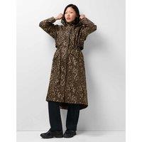 Sweaty Betty Motion Waterproof Longline Parka Brown Mix