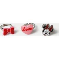 M&S Minnie Mouse Ring Pack Silver