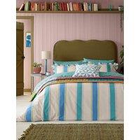LAND & SHORE Pure Cotton Winnie Stripe Bedding Set Multi