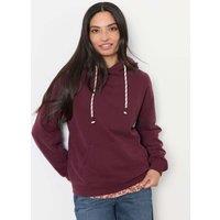 FatFace Pure Cotton Hoodie Purple