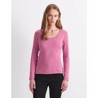 Sportscraft Pure Cotton Scoop Neck Top Pink