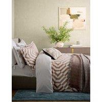 Bedeck of Belfast Pure Cotton Patterned Bedding Set Tan