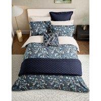 Bedeck of Belfast Pure Cotton Bedding Set Denim Mix