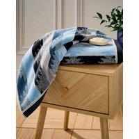Bedeck of Belfast Pure Cotton Kayah/Liyana Towel Indigo Mix