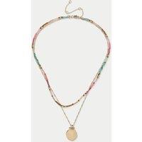 14ct Gold Plated Multi Row Neckwear Multi