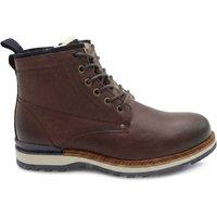 Jones Bootmaker Wide Fit Leather Ankle Boots Brown