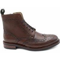 Jones Bootmaker Leather Brogue Boots Brown