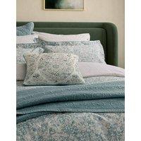 Bedeck of Belfast Pure Cotton Oscar/Celina Pillowcase Blue Mix
