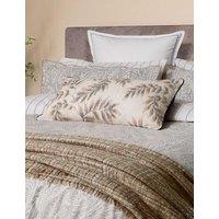 Bedeck of Belfast 2 Pack Pure Cotton Osanna/Avita Pillowcases White
