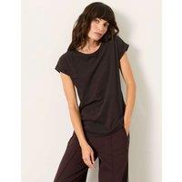 FatFace Pure Cotton T-Shirt Chocolate