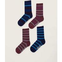 Seasalt Cornwall 4 Pack Ankle High Socks Multi