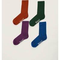 Seasalt Cornwall 4 Pack Ankle High Socks Multi