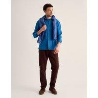 Seasalt Cornwall Regular Fit Pure Linen Shirt Blue