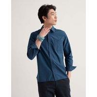 Seasalt Cornwall Relaxed Fit Pure Cotton Shirt Blue
