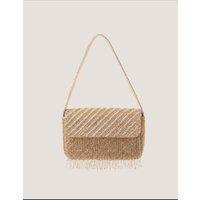 Monsoon Beaded Shoulder Bag Multi