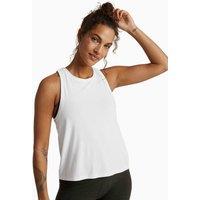 Beyond Yoga Featherweight Rebalance Crew Neck Vest Top White