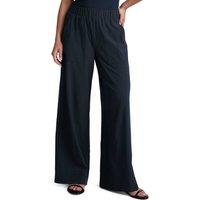 Beyond Yoga Easy Wide Leg Trousers Dark Blue