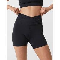 Lilybod Addison Cloud Core Wrap Shorts Black