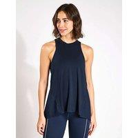 Lilybod Kendall Modal Rich Relaxed Vest Top Dark Blue