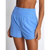 Lilybod Bronte Woven High Waisted Running Shorts Light Blue