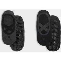 Sweaty Betty 2 Pack Ballet Gripper Cotton Rich Yoga Socks Black Mix