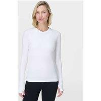 Sweaty Betty Athlete Seamless Crew Neck Top White