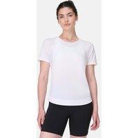 Sweaty Betty Breathe Easy Crew Neck Relaxed Running Top White