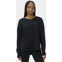 Sweaty Betty Modal Blend Tie Back Relaxed Sweatshirt Black