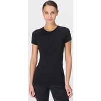 Sweaty Betty Athlete Seamless Crew Neck Workout T-Shirt Black