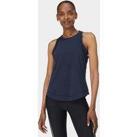 Sweaty Betty Breathe Easy Mesh Run Tank Top 2.0 Navy