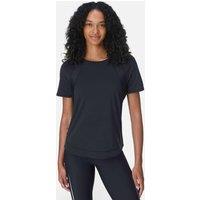 Sweaty Betty Breathe Easy Crew Neck Relaxed Running Top Black