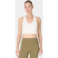 Sweaty Betty Stamina Soft Touch Voop Non Wired Sports Bra White