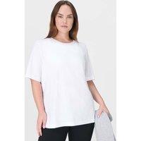 Sweaty Betty Essential Cotton Rich Crew Neck T-Shirt White