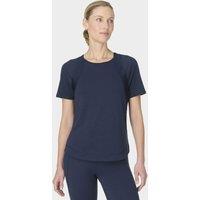 Sweaty Betty Breathe Easy Round Neck T-Shirt Navy