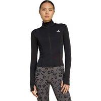 Adidas Optime Essentials Zip Up Funnel Neck Jacket Black