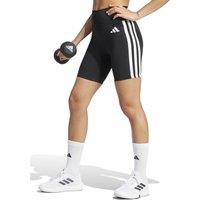adidas Soft Lux High Waisted Shorts Black
