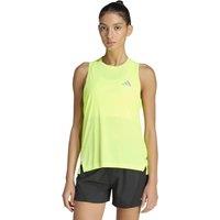 Adidas Breeze Running Crew Neck Vest Top Yellow