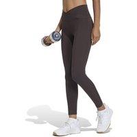 adidas 3 Stripes High Waisted 7/8 Leggings Brown