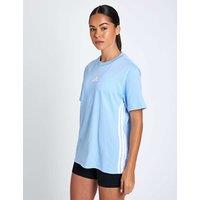 Adidas Pure Cotton Crew Neck T-Shirt Light Blue