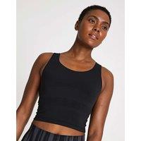 Adidas All Me Medium Support Longline Sports Bra Black