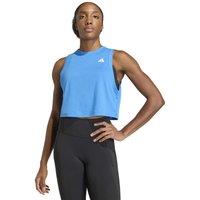 adidas Train Essentials Crew Neck Boxy Vest Top Blue