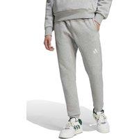 Adidas All Szn Fleece Cotton Rich Tapered Joggers Grey Marl