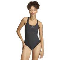Adidas Lanelux Y-Back Scoop Neck Swimsuit Black