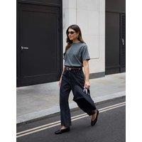 WAT THE BRAND Ankle Length Jeans Black/Grey