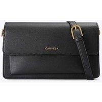 Carvela Faux Leather Cross Body Shoulder Bag Black